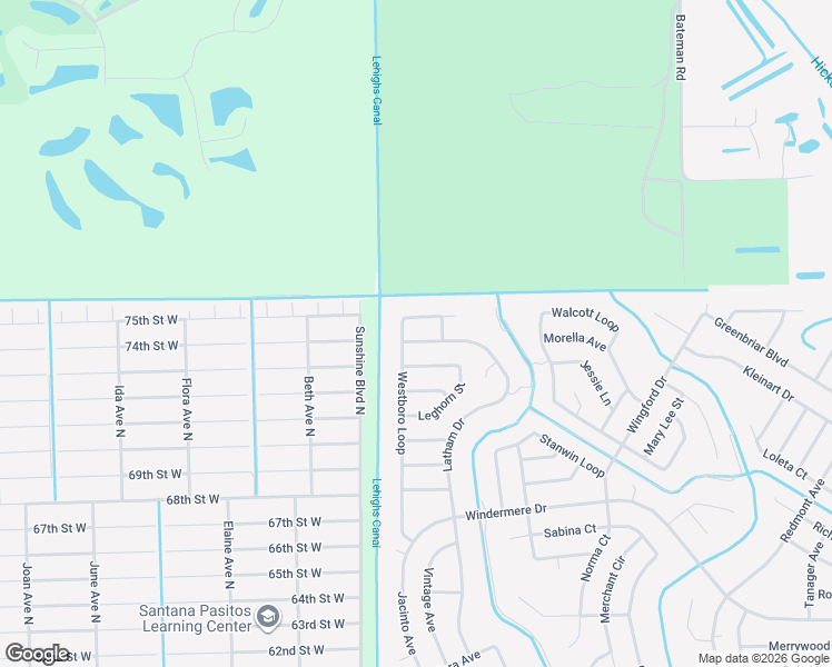 map of restaurants, bars, coffee shops, grocery stores, and more near 1984 Latham Court in Lehigh Acres