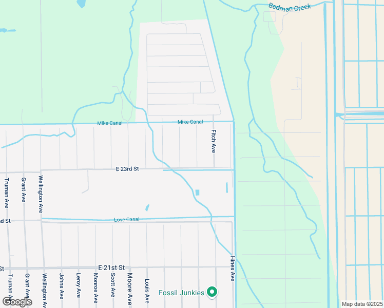 map of restaurants, bars, coffee shops, grocery stores, and more near 2307 Abbott Avenue in Alva