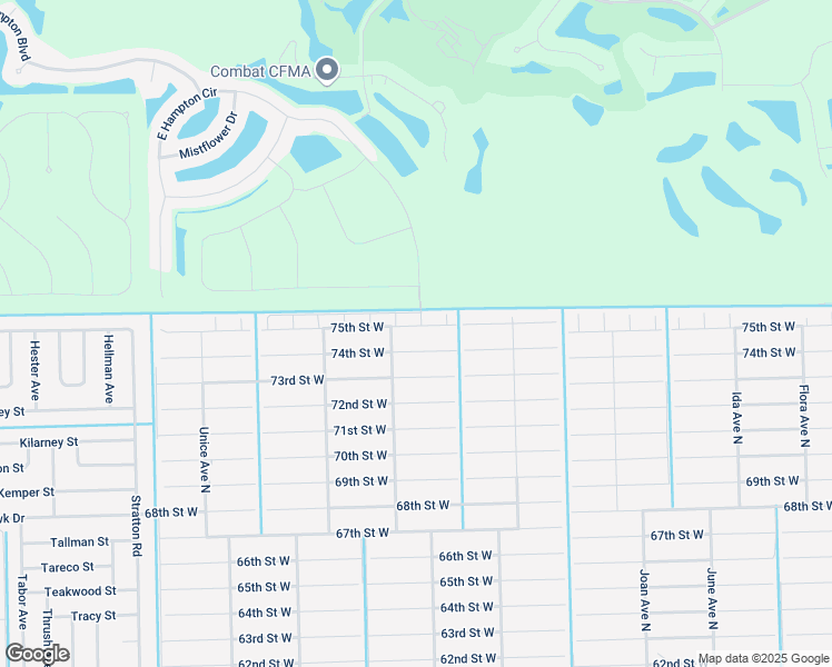 map of restaurants, bars, coffee shops, grocery stores, and more near 3213 75th Street West in Lehigh Acres