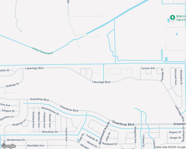 map of restaurants, bars, coffee shops, grocery stores, and more near 411 Marney Court in Lehigh Acres