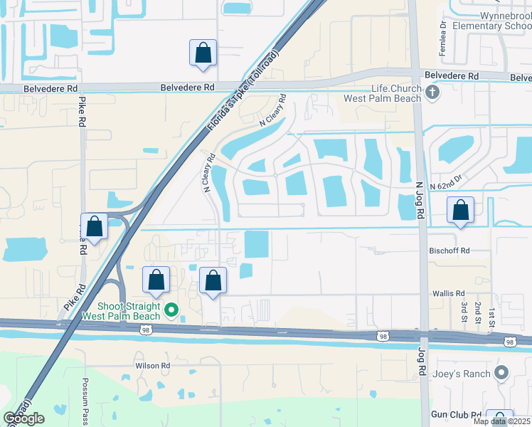map of restaurants, bars, coffee shops, grocery stores, and more near 478 Gazetta Way in West Palm Beach