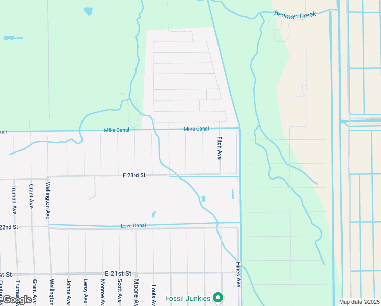 map of restaurants, bars, coffee shops, grocery stores, and more near 2307 Abbott Avenue in Alva