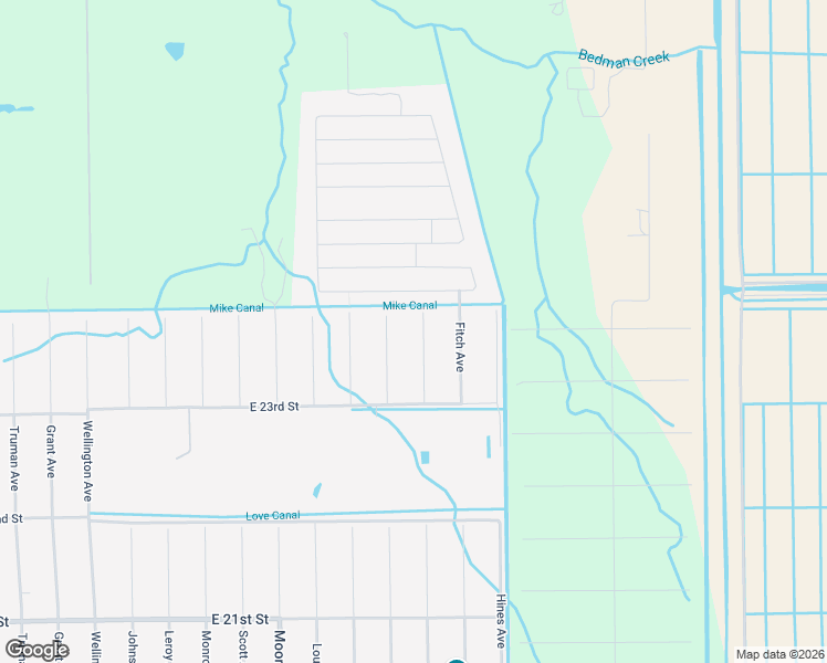 map of restaurants, bars, coffee shops, grocery stores, and more near 2317 Abbott Avenue in Alva