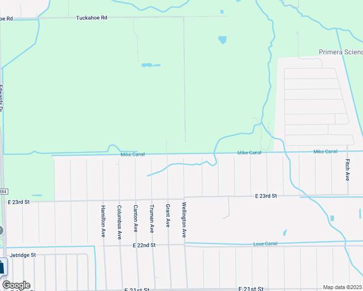 map of restaurants, bars, coffee shops, grocery stores, and more near 22990 Thompkins Drive in Alva