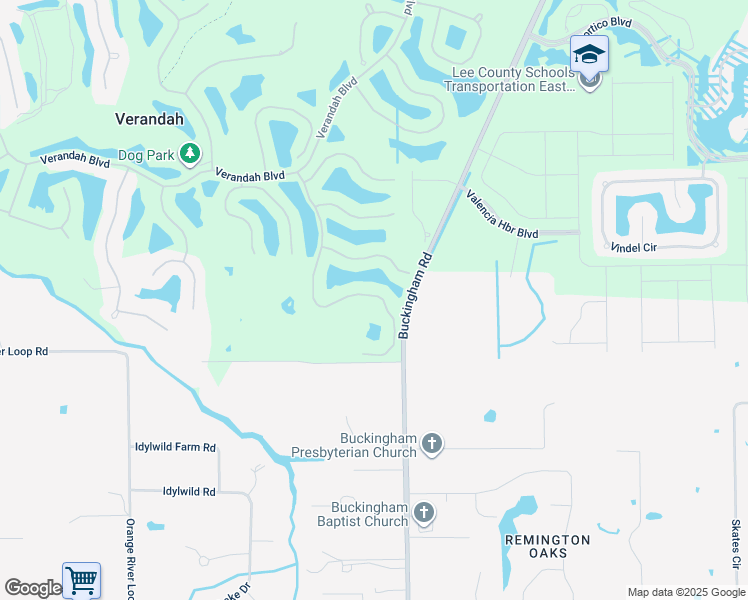 map of restaurants, bars, coffee shops, grocery stores, and more near 3981 Otter Bend Circle in Fort Myers