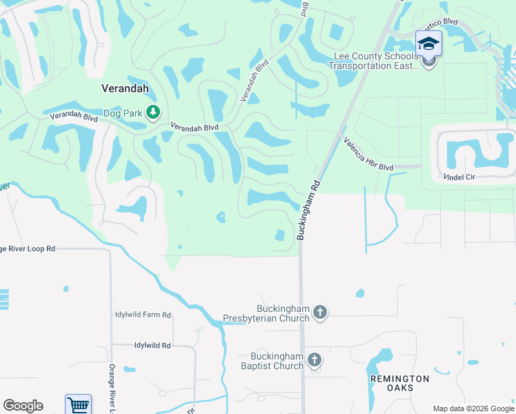 map of restaurants, bars, coffee shops, grocery stores, and more near 3920 Otter Bend Circle in Fort Myers