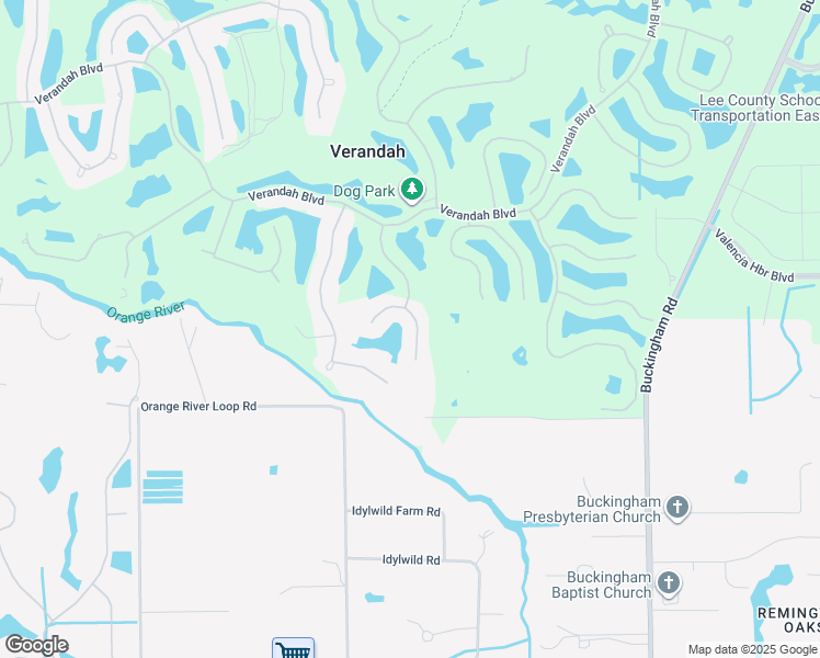 map of restaurants, bars, coffee shops, grocery stores, and more near 13080 Pebblebrook Point Circle in Fort Myers