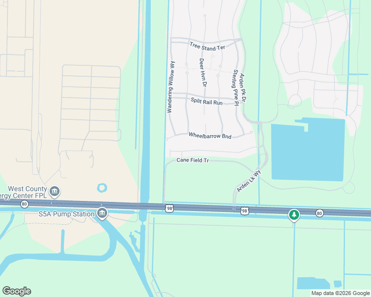 map of restaurants, bars, coffee shops, grocery stores, and more near 19788 Wheelbarrow Bnd in Loxahatchee