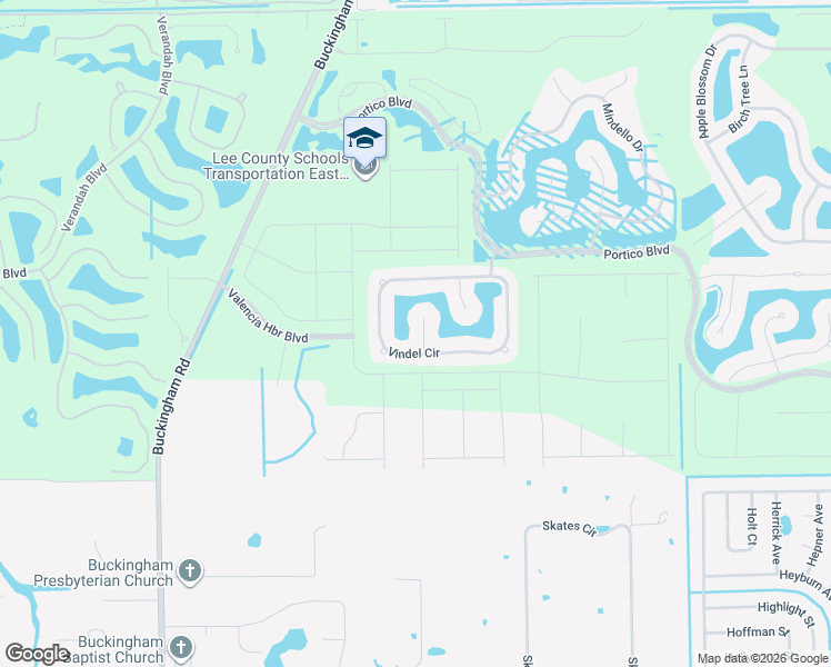 map of restaurants, bars, coffee shops, grocery stores, and more near 14197 Vindel Circle in Fort Myers