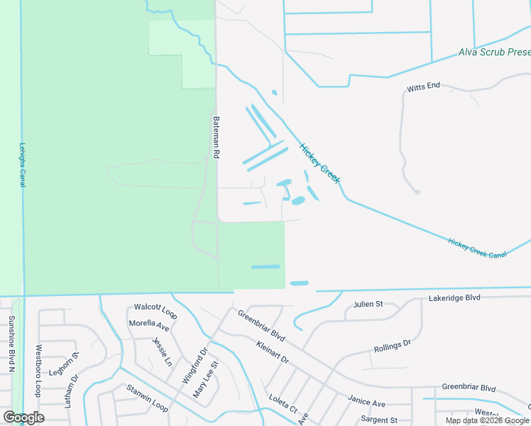 map of restaurants, bars, coffee shops, grocery stores, and more near 18890 Fox Run Road in Alva