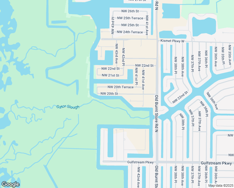 map of restaurants, bars, coffee shops, grocery stores, and more near 4299 Northwest 20th Street in Cape Coral