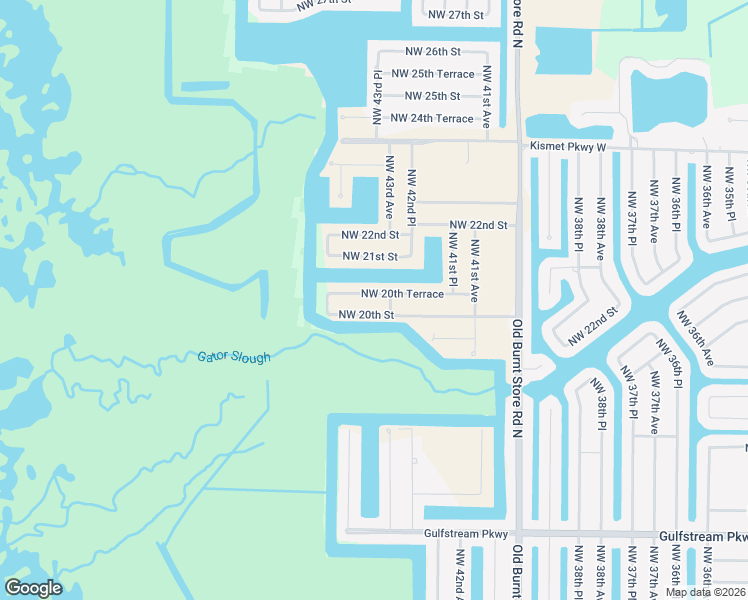 map of restaurants, bars, coffee shops, grocery stores, and more near 4313 Northwest 20th Street in Cape Coral