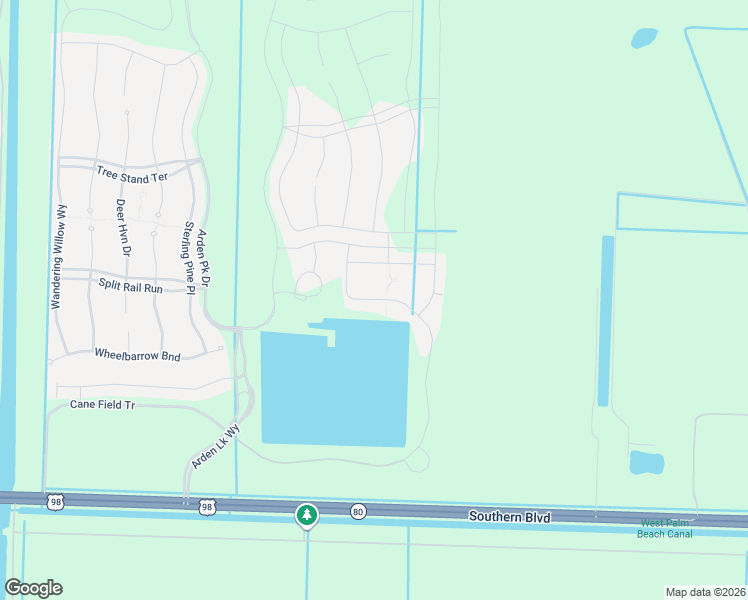 map of restaurants, bars, coffee shops, grocery stores, and more near Hookline Circle in Palm Beach County