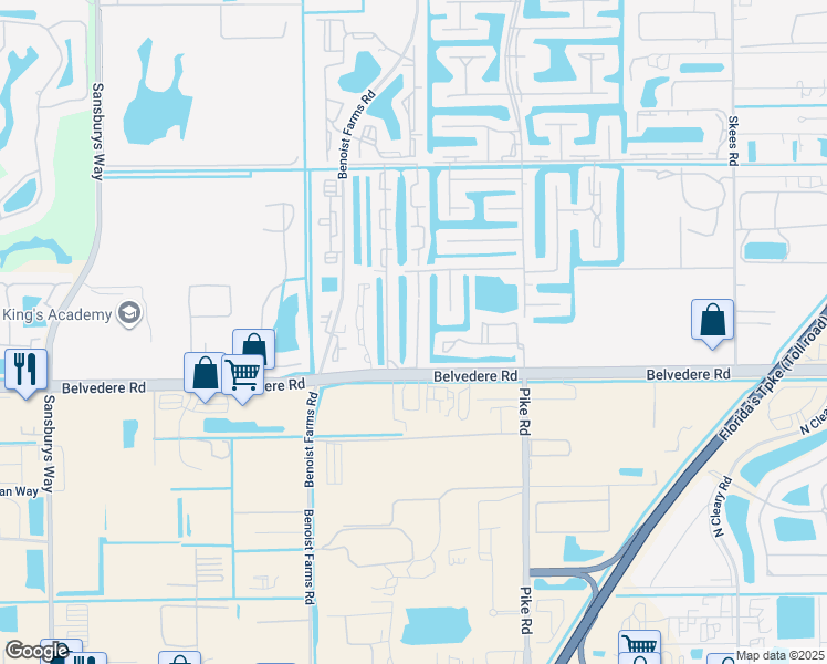 map of restaurants, bars, coffee shops, grocery stores, and more near 996 Lake Victoria Drive in West Palm Beach