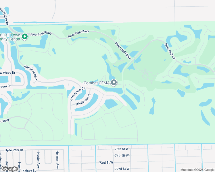 map of restaurants, bars, coffee shops, grocery stores, and more near 16550 Goldenrod Lane in Alva