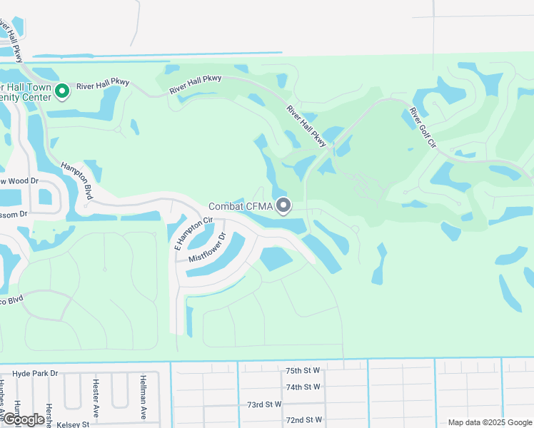 map of restaurants, bars, coffee shops, grocery stores, and more near 16571 Goldenrod Lane in Alva