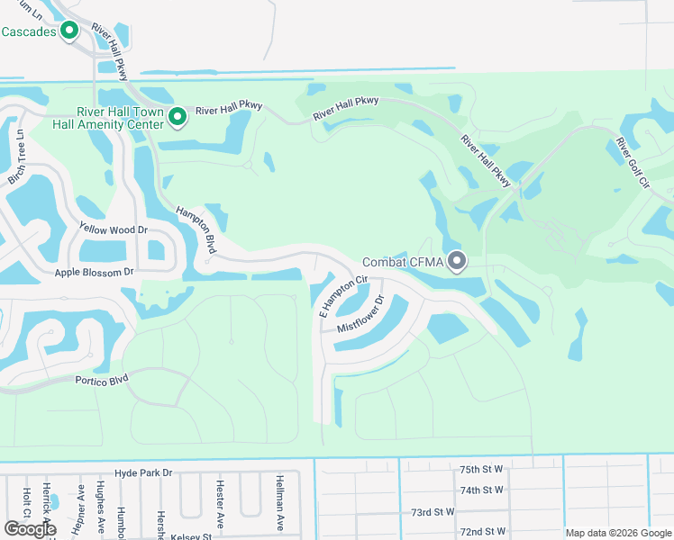 map of restaurants, bars, coffee shops, grocery stores, and more near 3425 Hampton Boulevard in Alva