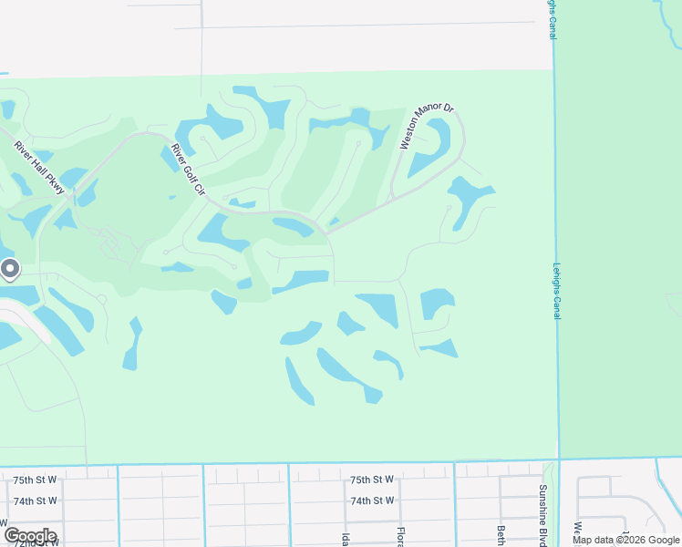 map of restaurants, bars, coffee shops, grocery stores, and more near 17251 Walnut Run Drive in Alva