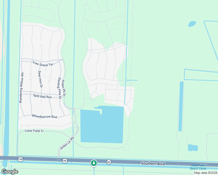 map of restaurants, bars, coffee shops, grocery stores, and more near 1000 Hookline Circle in Loxahatchee