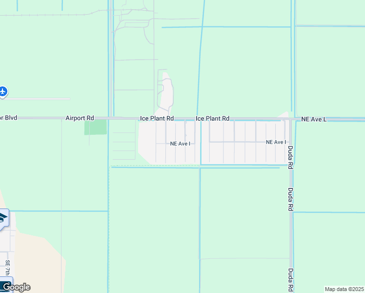 map of restaurants, bars, coffee shops, grocery stores, and more near 809 Northeast 23rd Street in Belle Glade