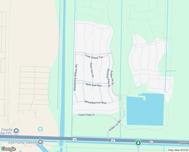 map of restaurants, bars, coffee shops, grocery stores, and more near 1011 Sweetgrass St in Loxahatchee