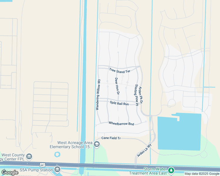 map of restaurants, bars, coffee shops, grocery stores, and more near 1077 Deer Haven Dr in Loxahatchee