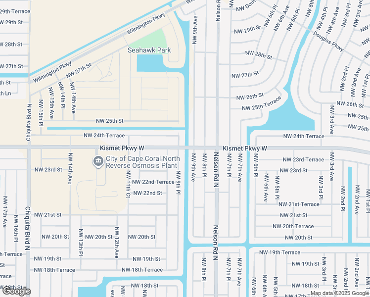 map of restaurants, bars, coffee shops, grocery stores, and more near 12552 Kismet Parkway West in Cape Coral