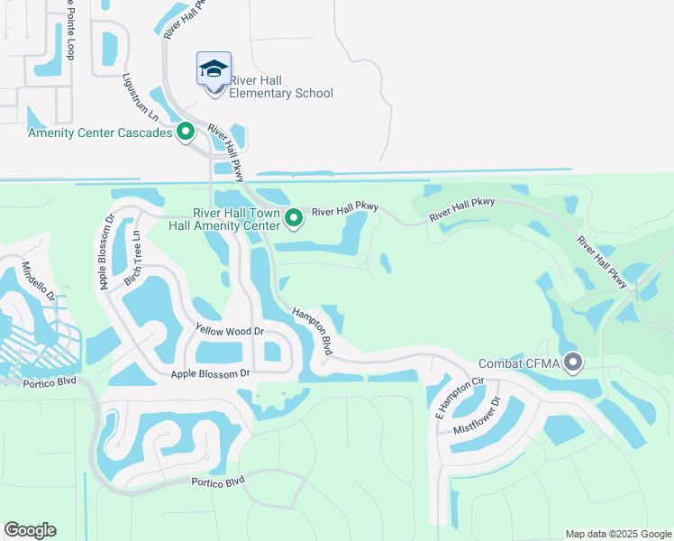 map of restaurants, bars, coffee shops, grocery stores, and more near 15682 Angelica Drive in Alva