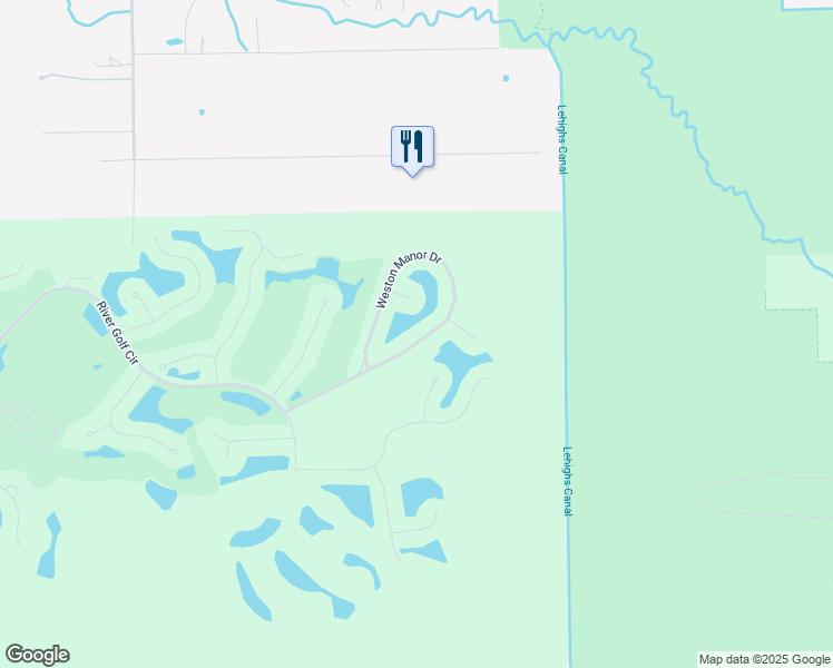 map of restaurants, bars, coffee shops, grocery stores, and more near 3249 Weston Manor Drive in Alva