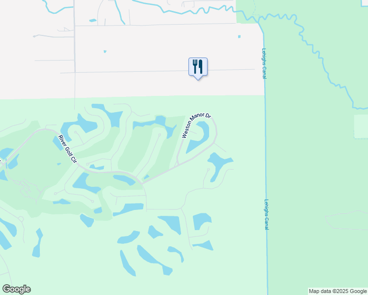 map of restaurants, bars, coffee shops, grocery stores, and more near 3065 Weston Manor Drive in Alva