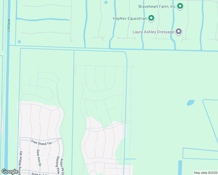 map of restaurants, bars, coffee shops, grocery stores, and more near 19113 Croft Mill Crossing in Loxahatchee