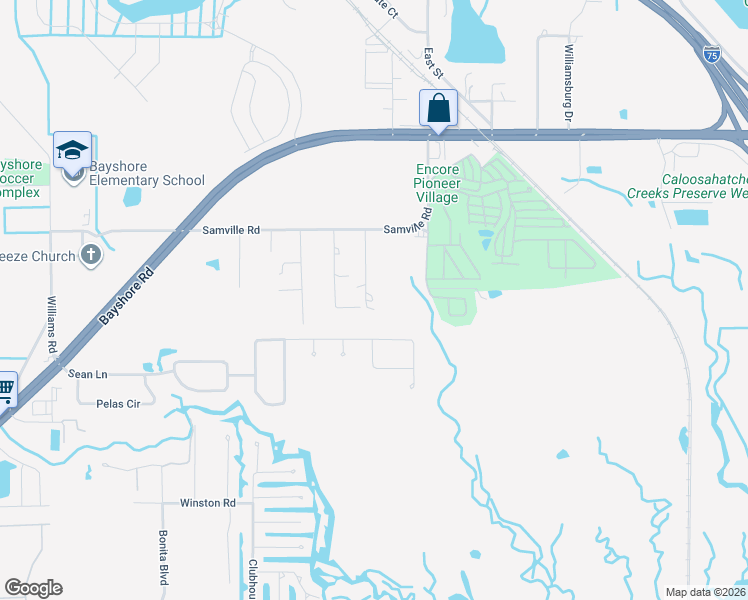map of restaurants, bars, coffee shops, grocery stores, and more near 16840 Useppa Oaks Lane in North Fort Myers