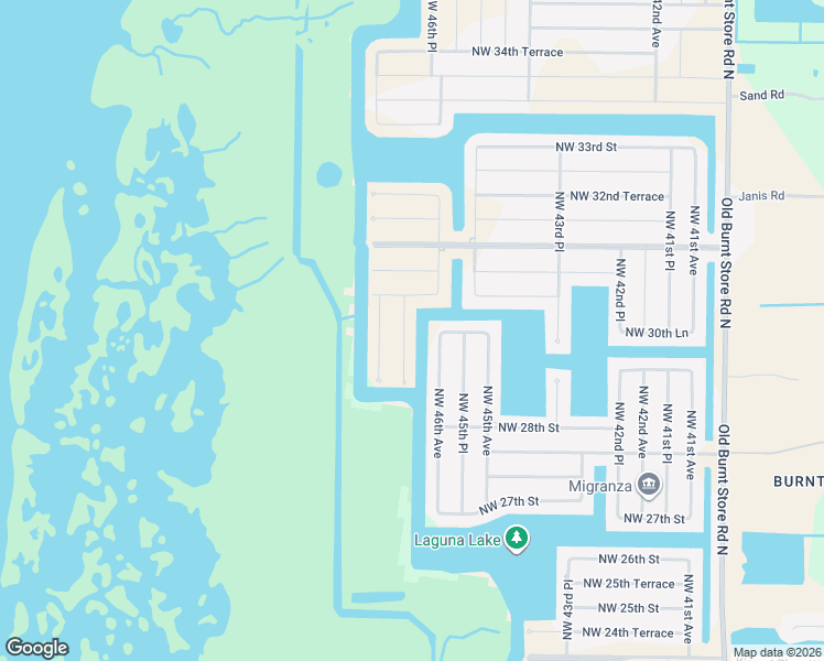 map of restaurants, bars, coffee shops, grocery stores, and more near 2859 Northwest 46th Place in Cape Coral