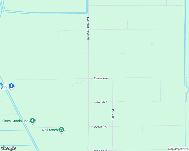 map of restaurants, bars, coffee shops, grocery stores, and more near 3958 Everhigh Acres Road in Clewiston