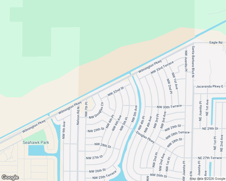 map of restaurants, bars, coffee shops, grocery stores, and more near 3032 Northwest 6th Place in Cape Coral