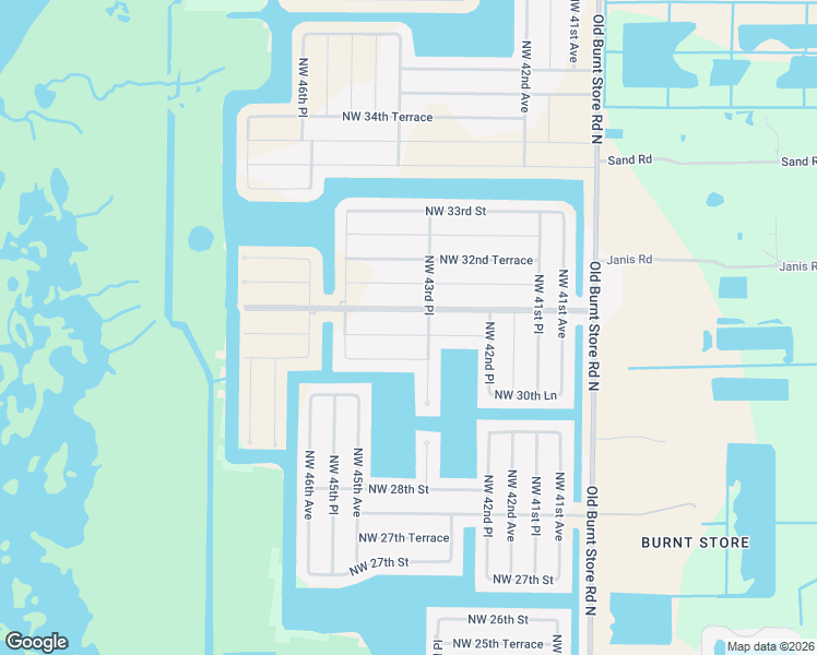 map of restaurants, bars, coffee shops, grocery stores, and more near 4319 Northwest 31st Street in Cape Coral