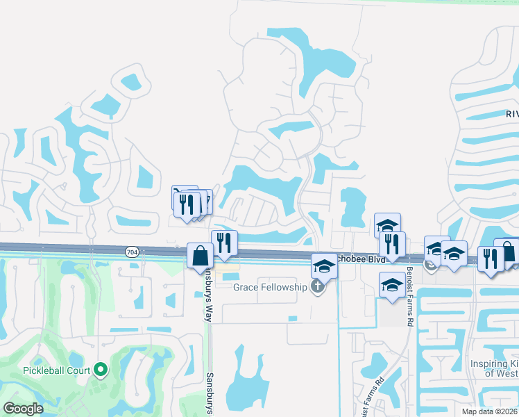map of restaurants, bars, coffee shops, grocery stores, and more near 2181 Big Wood Cay in West Palm Beach