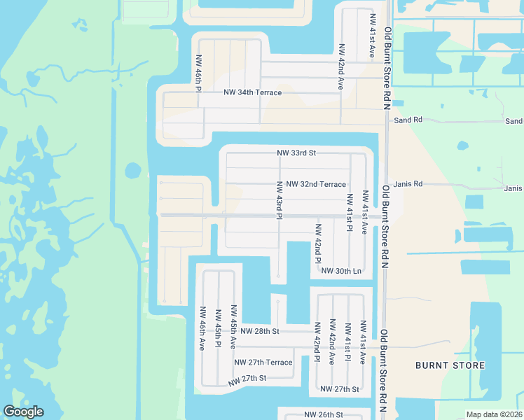 map of restaurants, bars, coffee shops, grocery stores, and more near 4405 Jacaranda Parkway West in Cape Coral