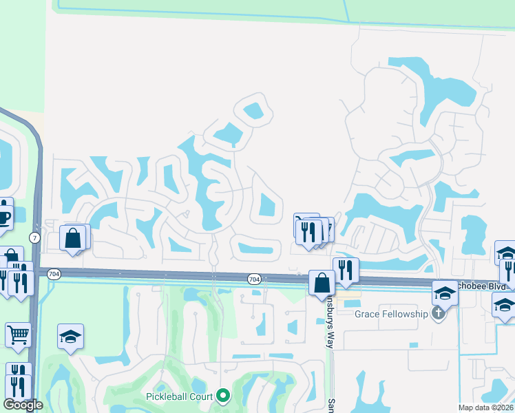 map of restaurants, bars, coffee shops, grocery stores, and more near 9035 Bay Harbour Circle in West Palm Beach