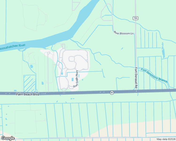 map of restaurants, bars, coffee shops, grocery stores, and more near 3019 Belle of Myers Road in LaBelle