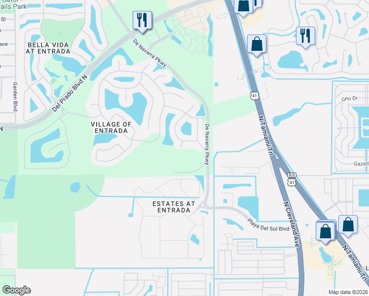 map of restaurants, bars, coffee shops, grocery stores, and more near 2495 Ciales Court in Cape Coral