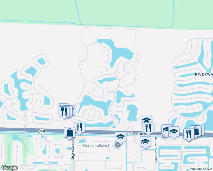 map of restaurants, bars, coffee shops, grocery stores, and more near 2435 Pigeon Cay in West Palm Beach