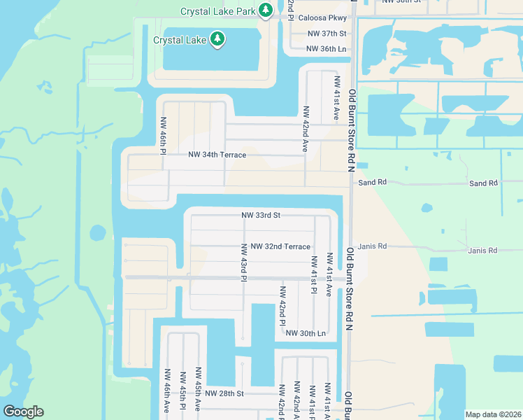 map of restaurants, bars, coffee shops, grocery stores, and more near 4226 Northwest 33rd Street in Cape Coral