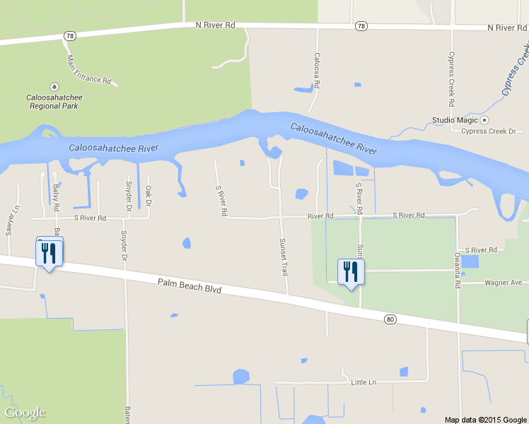 map of restaurants, bars, coffee shops, grocery stores, and more near 1980 Sunset Trail in Alva