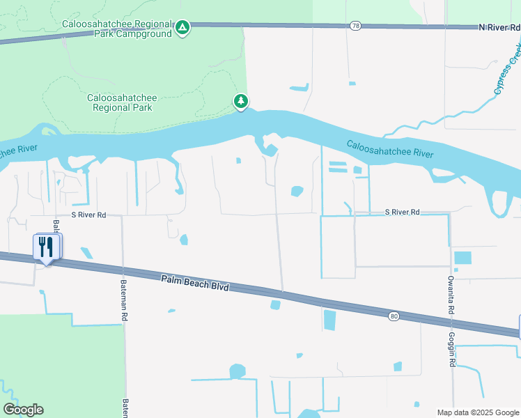 map of restaurants, bars, coffee shops, grocery stores, and more near 1980 Sunset Trail in Alva