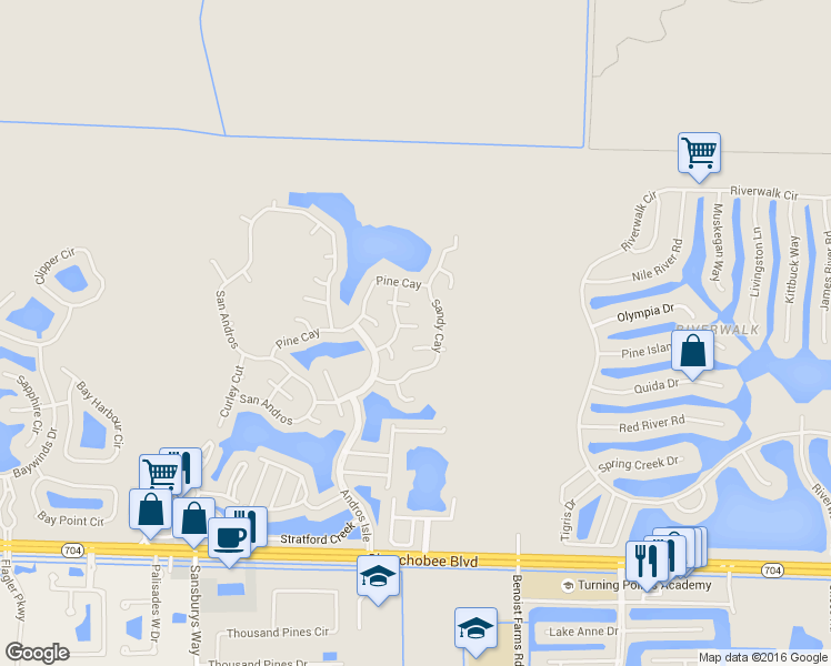 map of restaurants, bars, coffee shops, grocery stores, and more near 8400 Nicholls Point in West Palm Beach