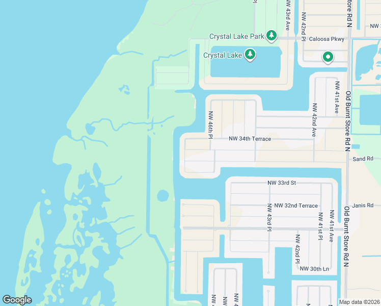 map of restaurants, bars, coffee shops, grocery stores, and more near 4627 Northwest 34th Street in Cape Coral