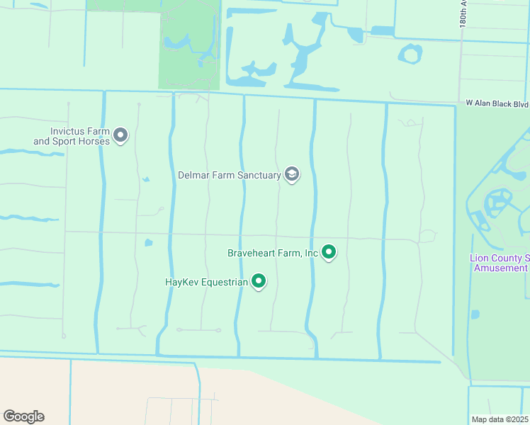 map of restaurants, bars, coffee shops, grocery stores, and more near 2559 Palm Deer Drive in Loxahatchee