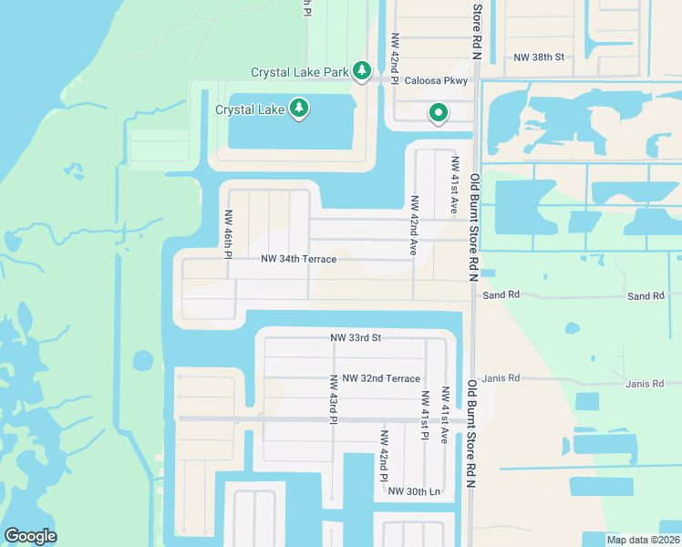 map of restaurants, bars, coffee shops, grocery stores, and more near 4317 Northwest 34th Street in Cape Coral