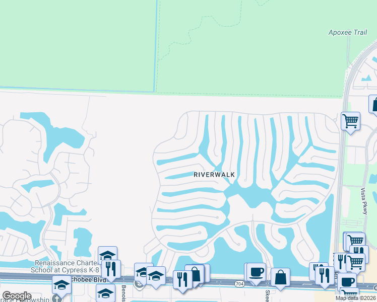 map of restaurants, bars, coffee shops, grocery stores, and more near 7776 Nile River Road in West Palm Beach